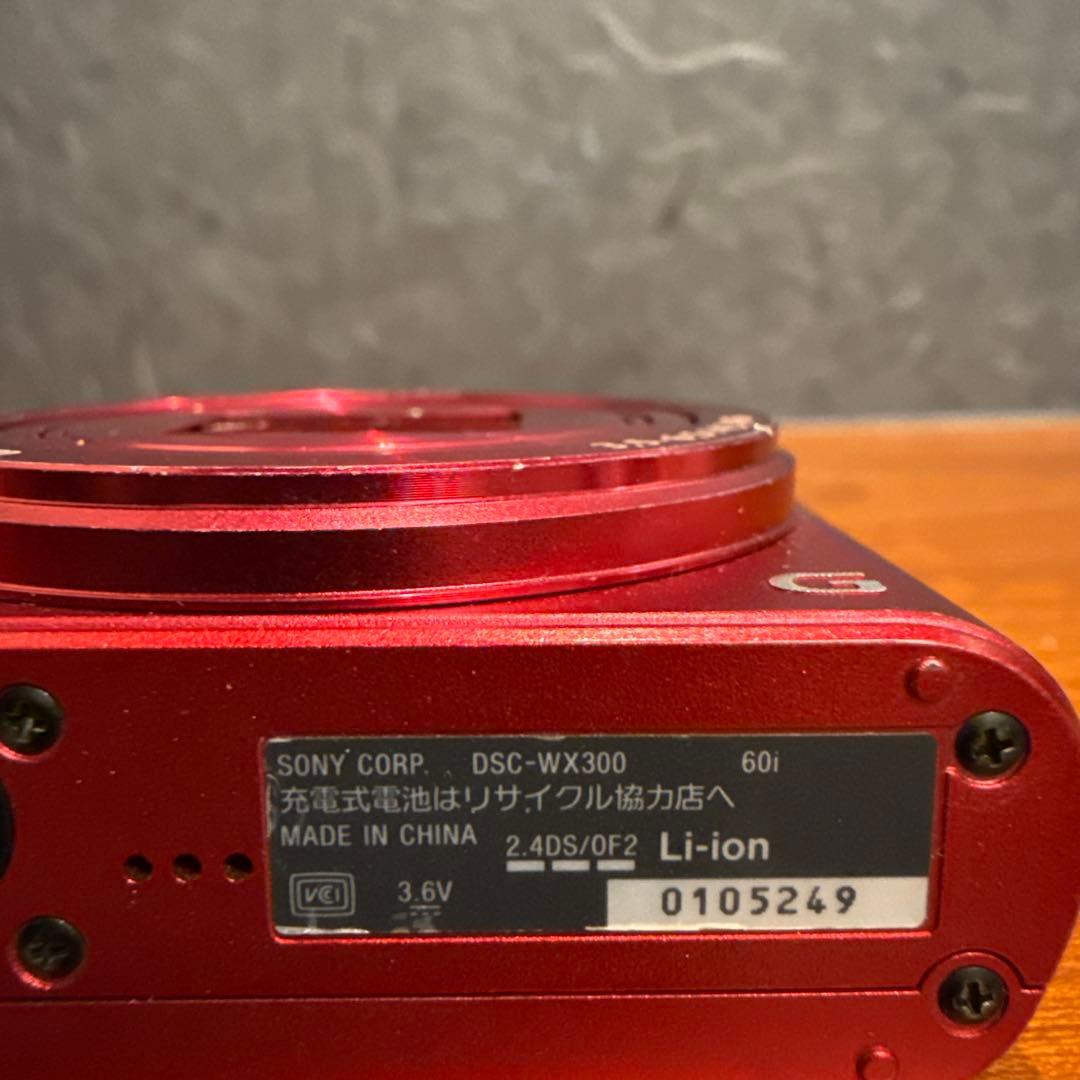 SONY Cyber-shot DSC-WX300. 20倍光学ズーム