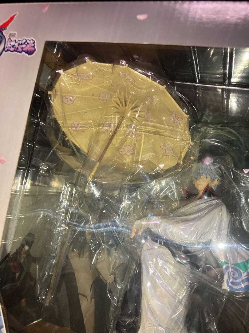 希少 メガハウス G.E.M. 銀魂 坂田銀時 紅桜編 傘ver. フィギュア