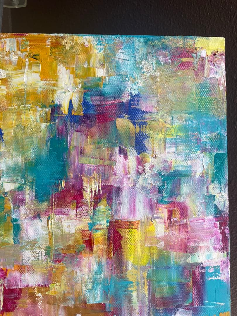 【最終価格】絵画　油絵　原画　抽象画　現代アート　F10