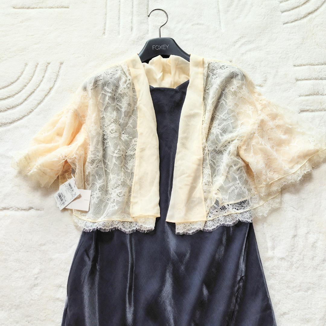 一部新品　東京ソワール　23区　 13号/44　2点セット　ボレロ　ロングドレス