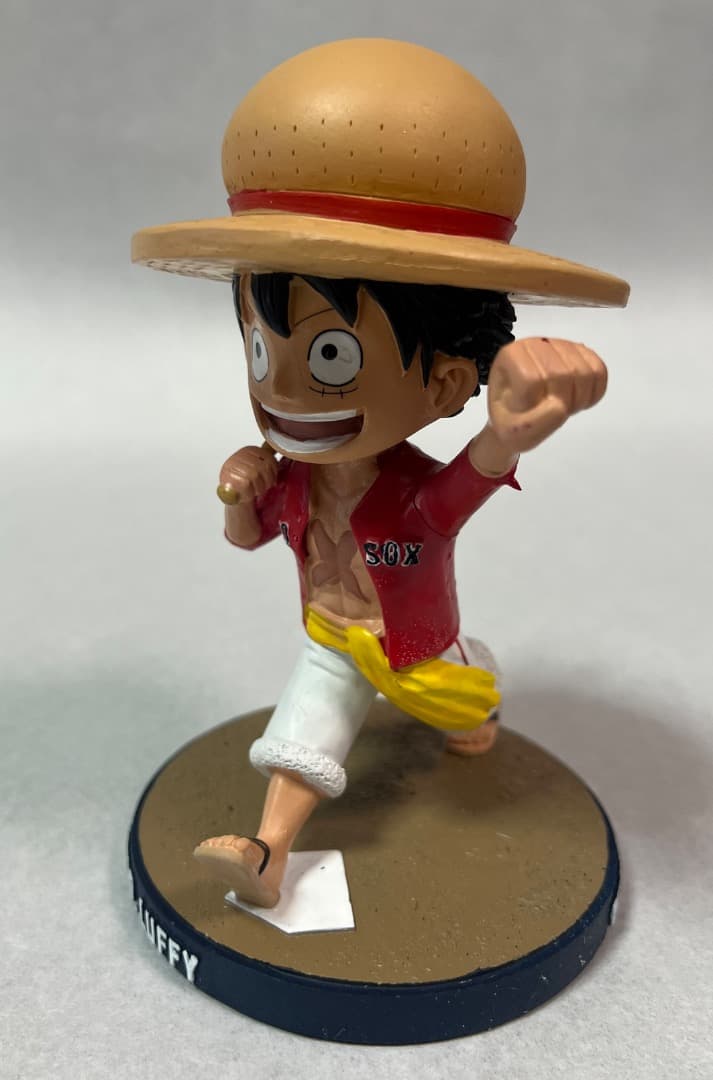 ワンピース⚫︎モンキーDルフィ×ボストンレッドソックス(2024)　コラボ人形