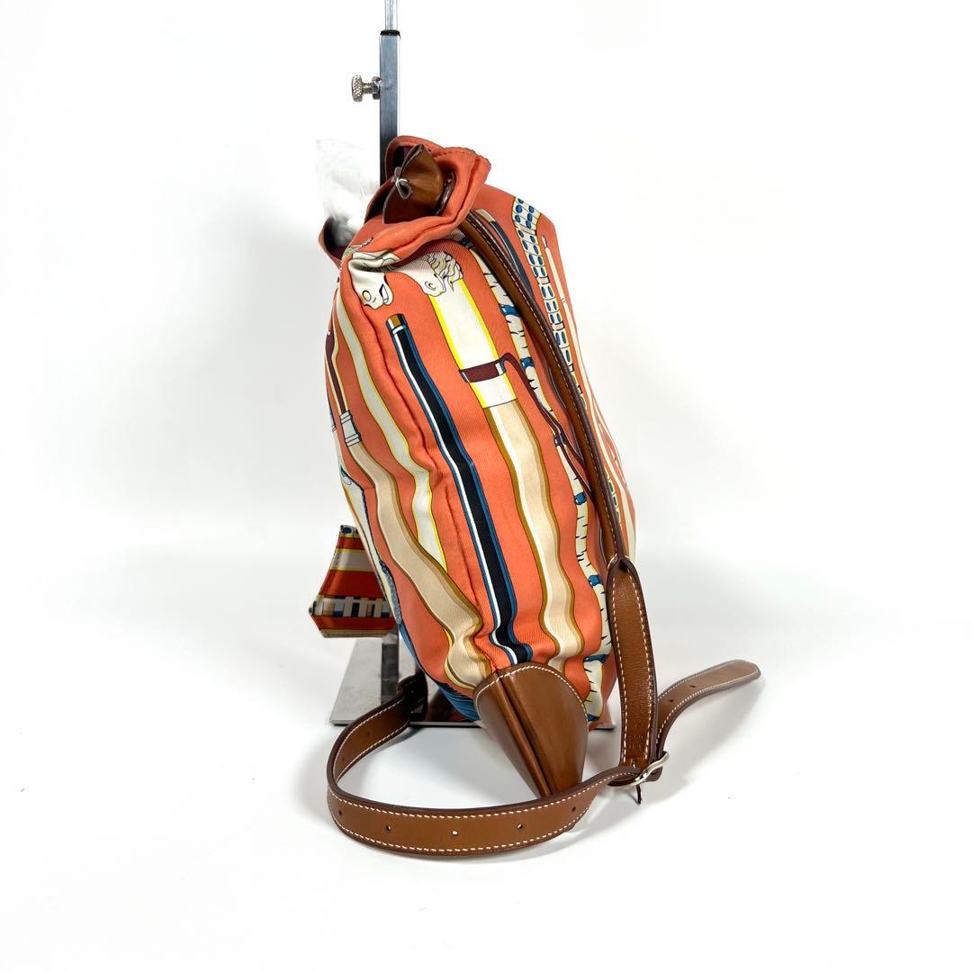 【良品】HERMES（エルメス） ショルダーバッグ シルキーシティPM ステッキ