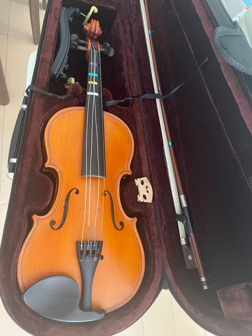 【バイオリン1/2】バイオリン 4弦 本体子供用（小学3-4年生程度）