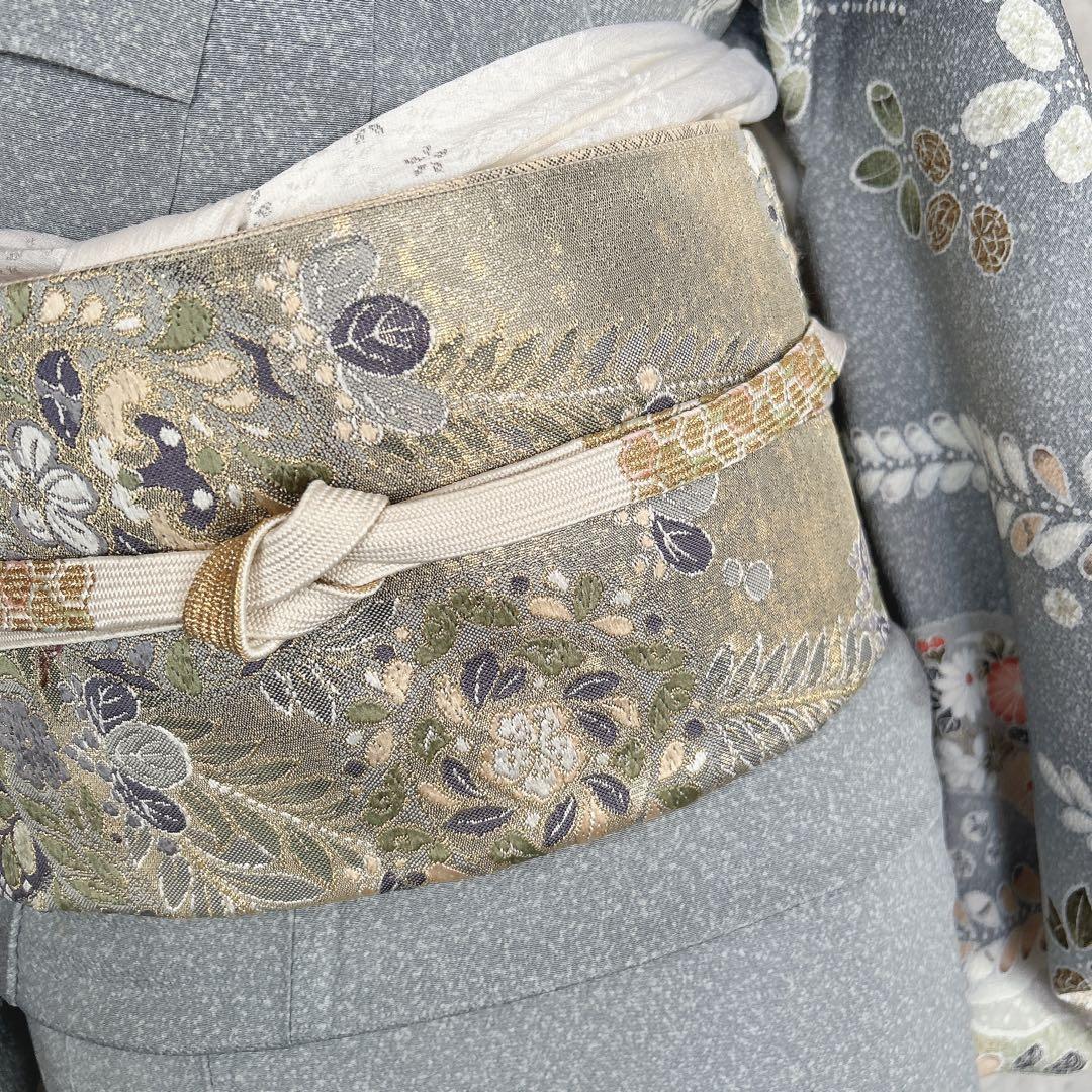 訪問着フルセット 辻ヶ花 着物 正絹 水色 華やか 入学式 卒業式