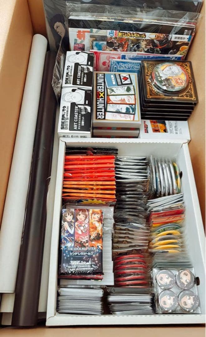 アニメ　漫画グッズ　缶バッジ　紙類　付録類　まとめ売り