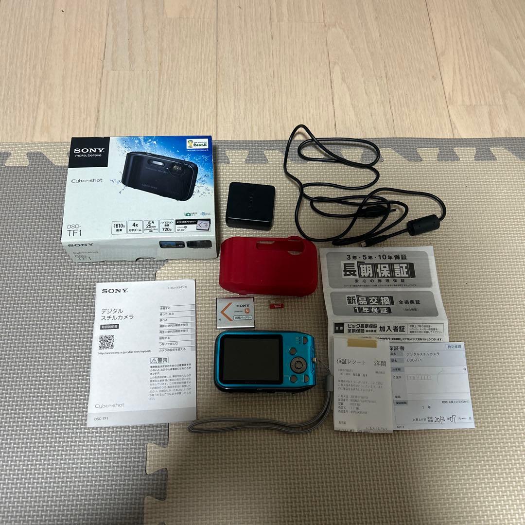 美品】SONY Cyber-shot DSC-TF1 青 - メルカリ