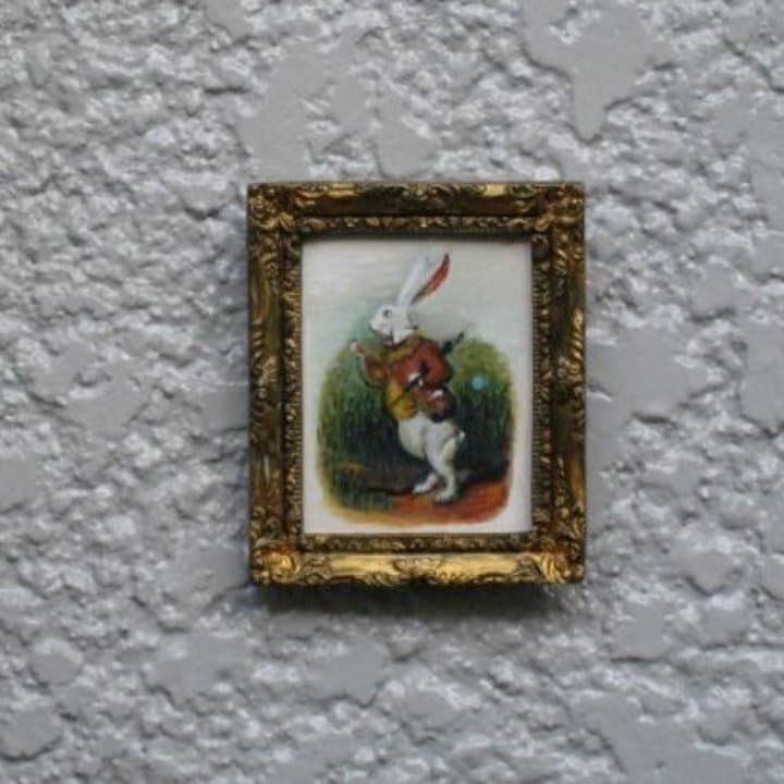 東澤雅晴のミニチュア絵画　アリス・　一点モノ