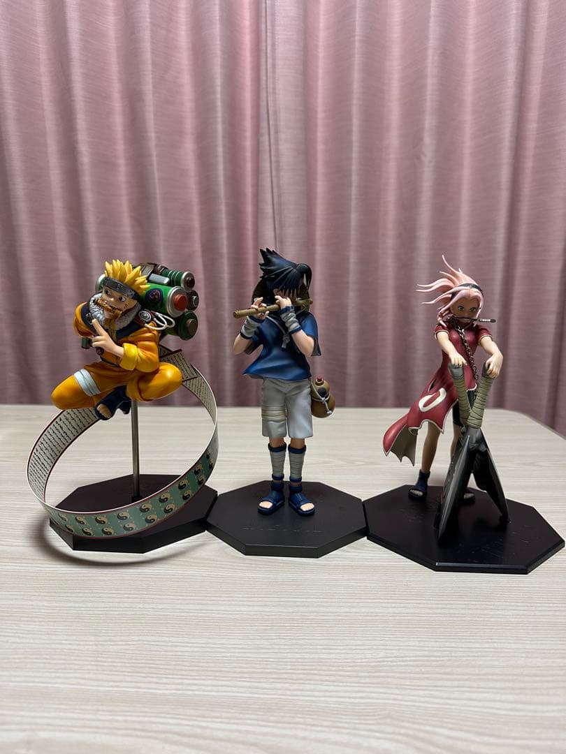 UZUMAKI NARUTO うずまきナルト　蘇る写輪眼編　3体セット