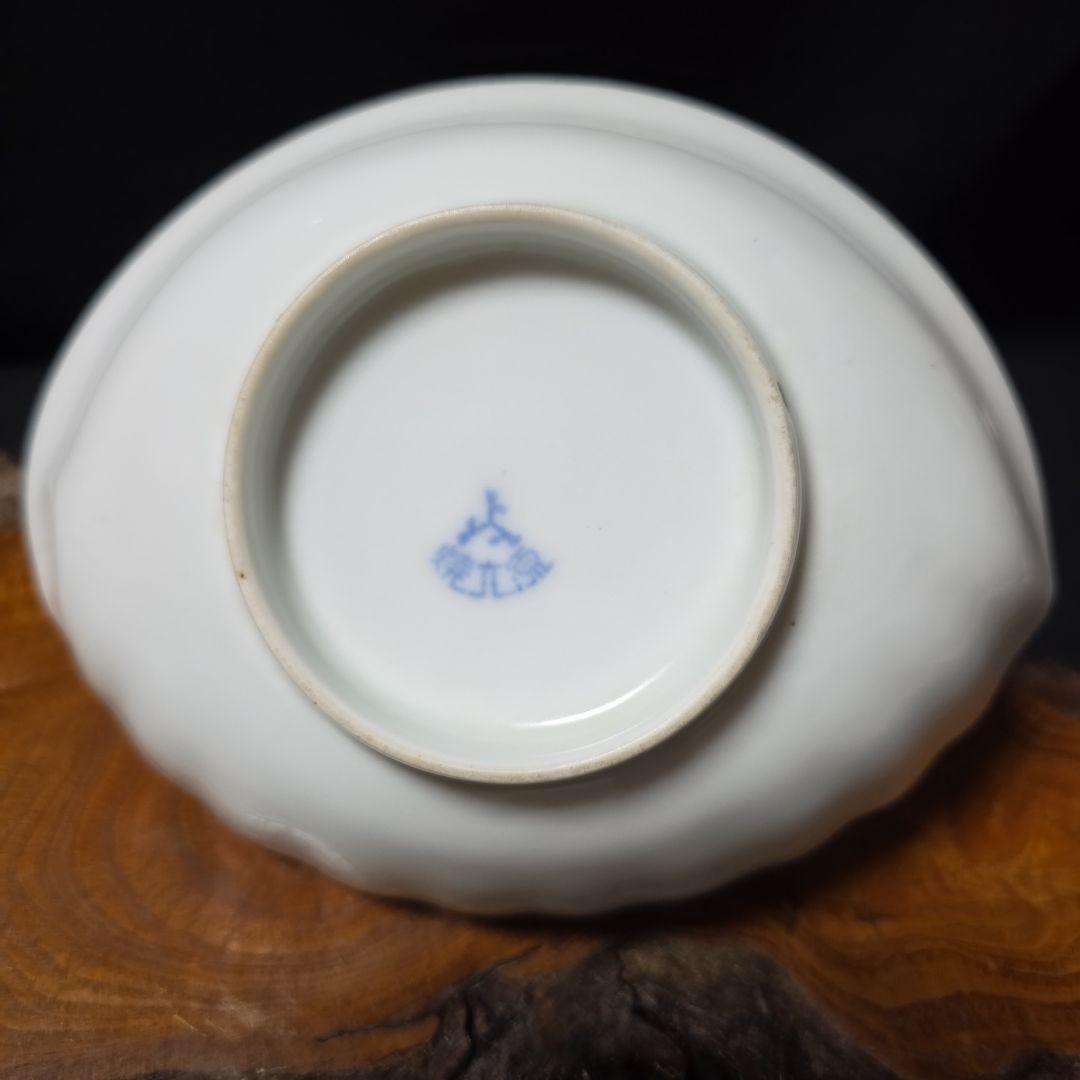 金継ぎ 源六焼 富永源六 鮑型 アワビ 銘々皿 1枚 三つト印 美品 - メルカリ