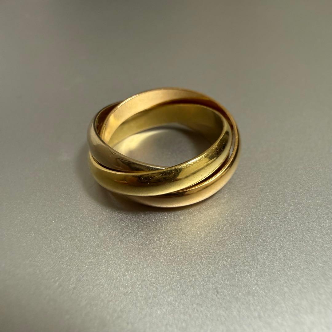 【1/4限定価格】カルティエ トリニティ クラシック リング 53