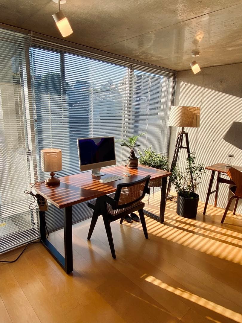 【本日限定値下げ】KANADEMONO  THE TABLE ラバーウッド