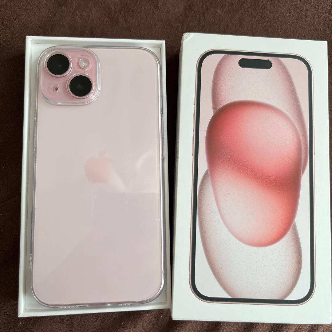Apple iphone 15 128GB sim フリー ピンク