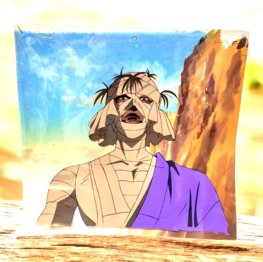 美品 るろうに剣心 志々雄真実背景付き本編セル画3枚セット - メルカリ