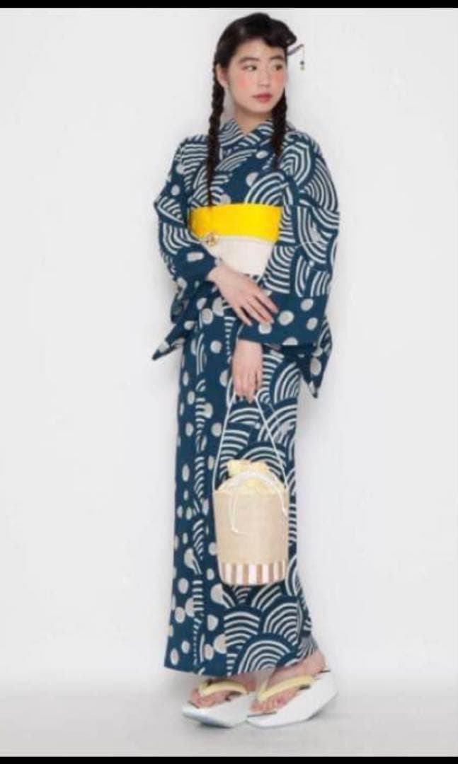 ふりふ　ポリエステル浴衣　洗える着物　セオα セオアルファー　検索) 撫松庵