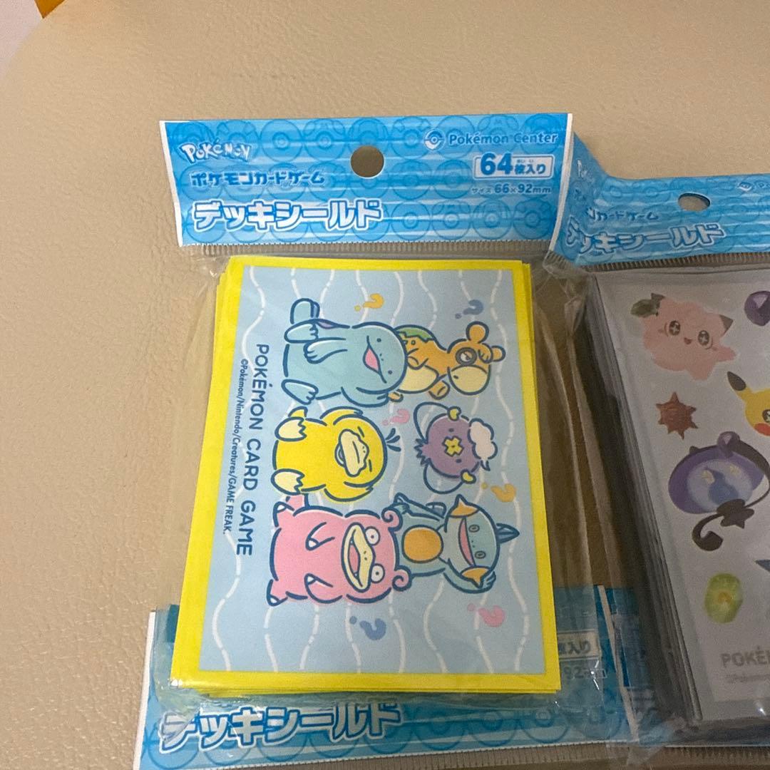 【新品未開封】デッキシールド スリーブ 6種セット ポケカ 64枚入り