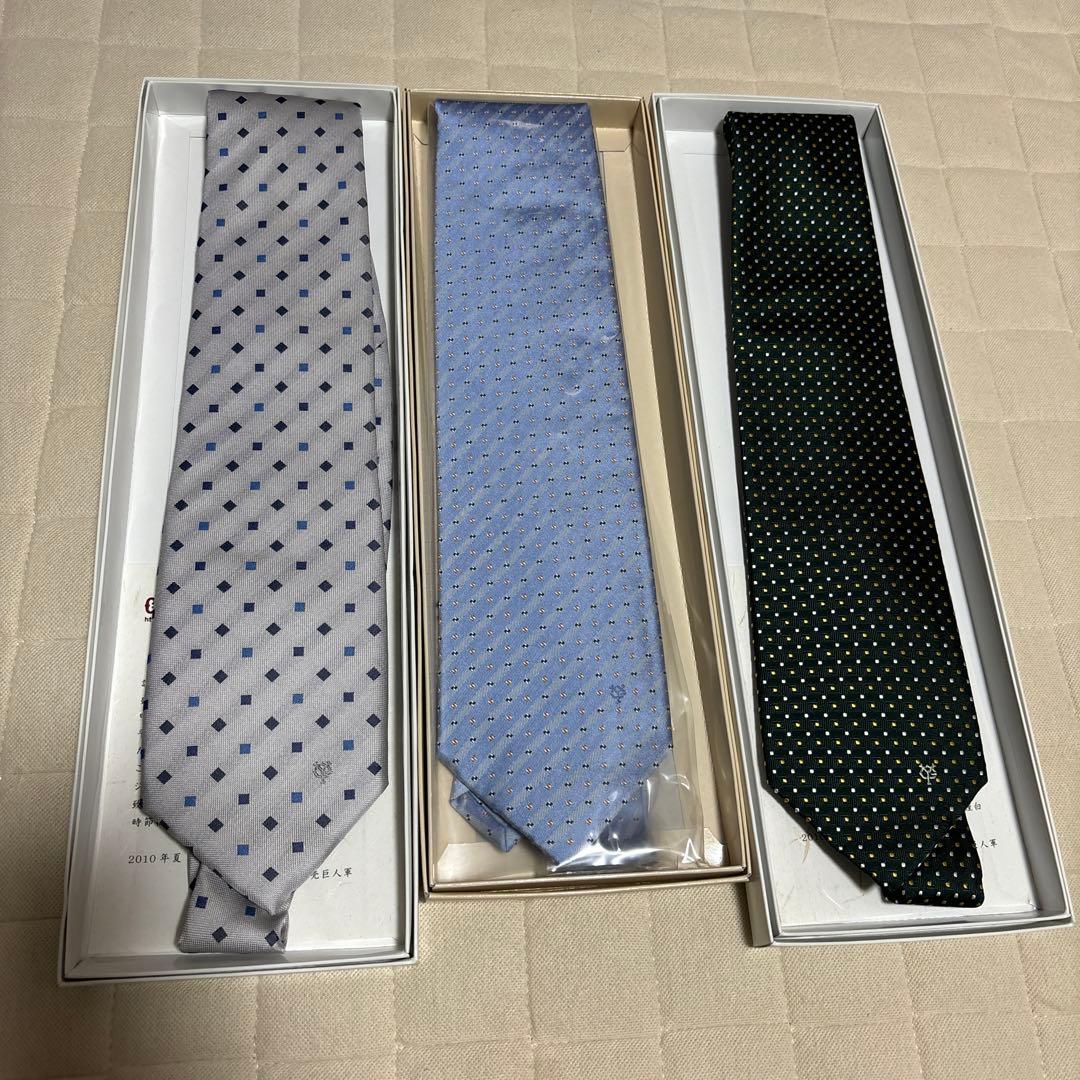 プロ野球 読売ジャイアンツ GIANTS ネクタイ 非売品 3本セット①