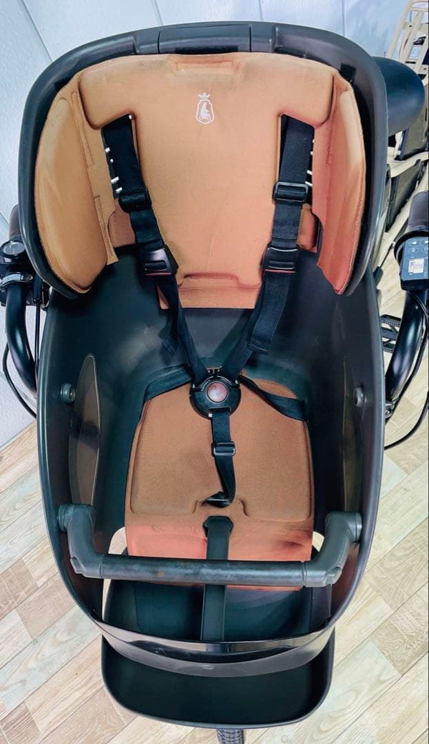 2956ブリヂストン13.2アンペア　3人乗り対応子供乗せ　電動アシスト自転車