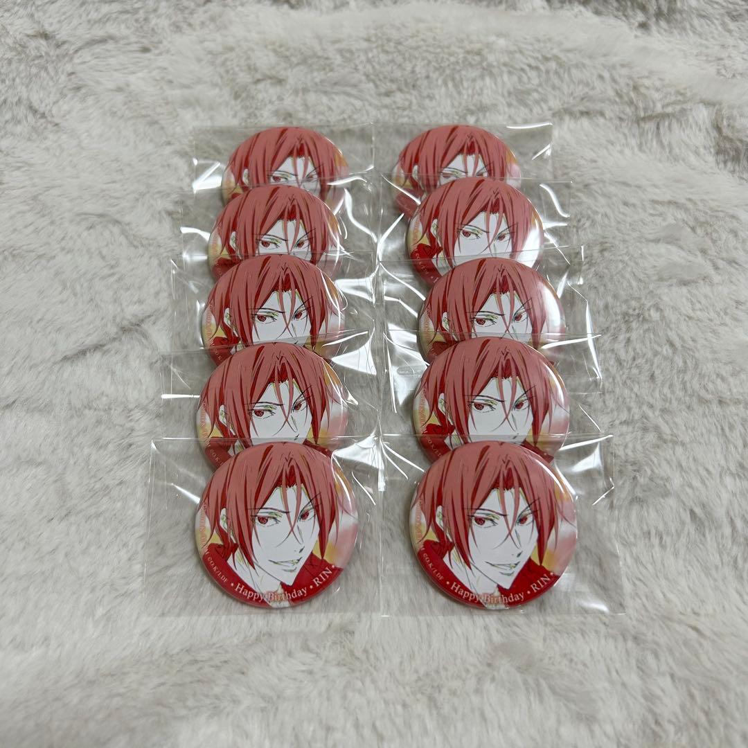 Free! 松岡凛 バースデー 缶バッジ 店舗限定 Free! Hopeful Birthday 缶バッジ 松岡凛 6点セット Free! 松岡凛