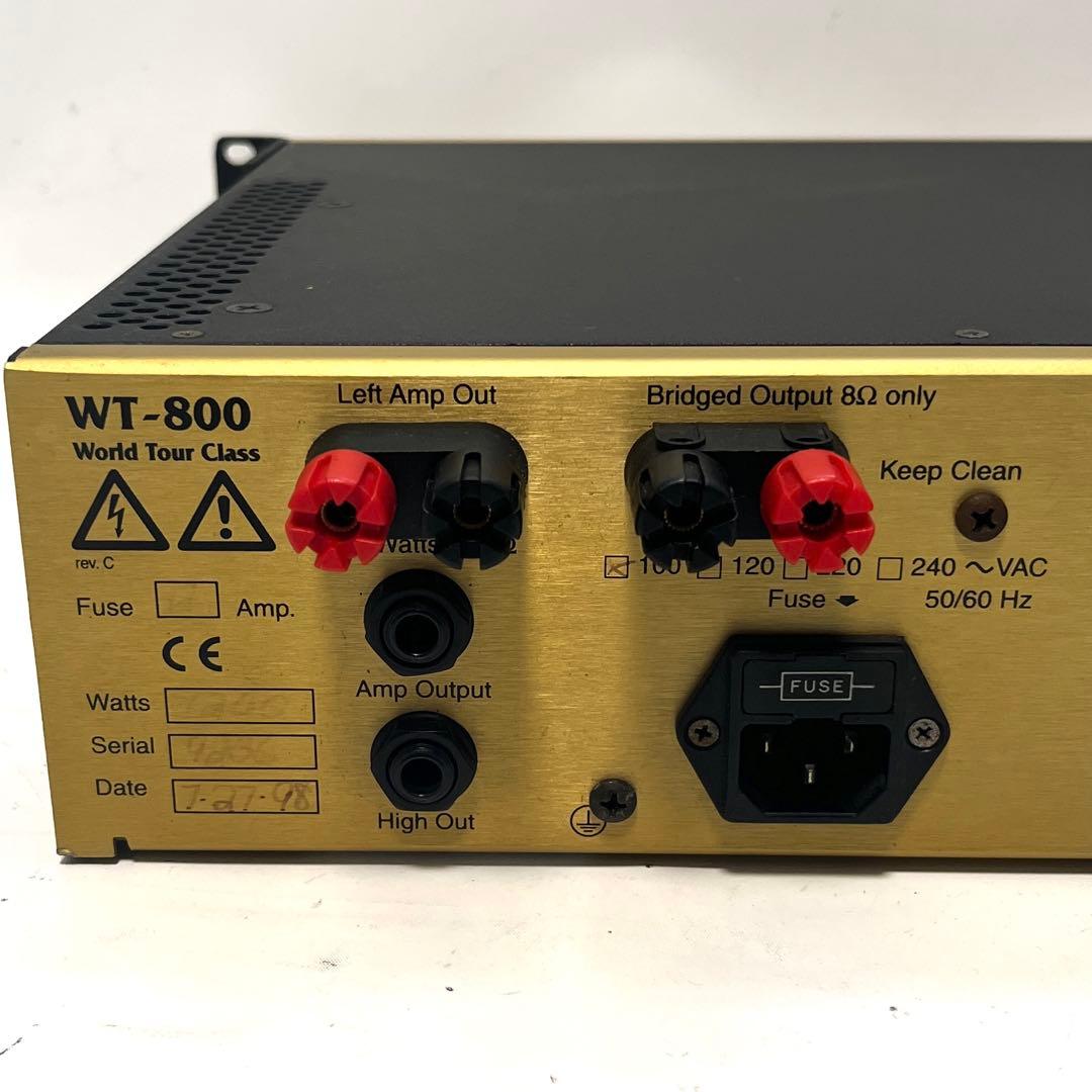 超希少！ EDEN WORLD TOURWT-800 エデン ヘッドアンプ - メルカリ