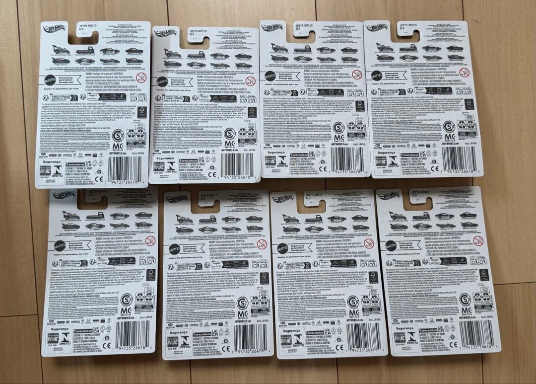 ホットウィール ホットワンズ 2025 全8種×2セット