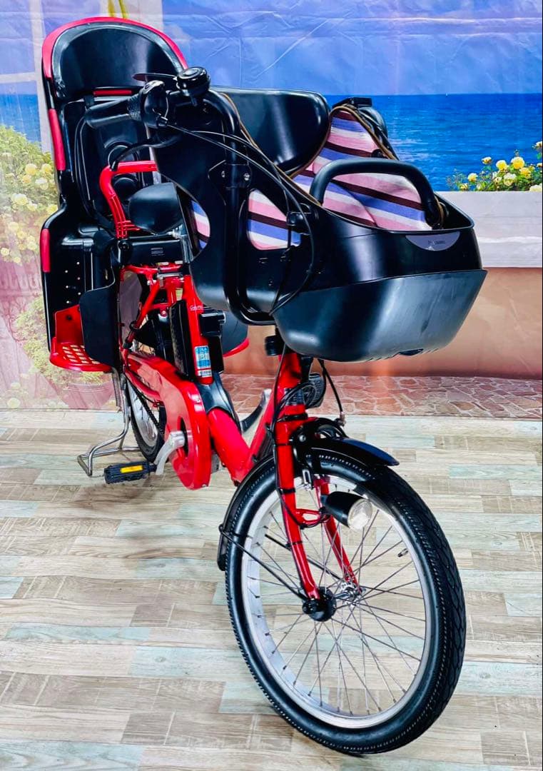 超特価！ギュット⭐️12AHパナソニック子供乗せ電動アシスト自転車