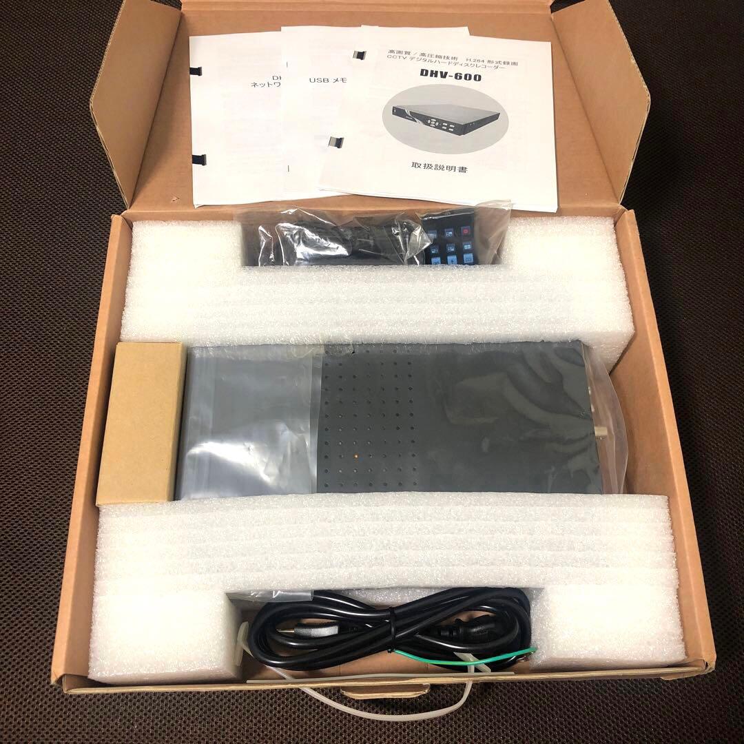 防犯カメラ 録画機 ハードディスクレコーダー DHV-600 2TB CCTV