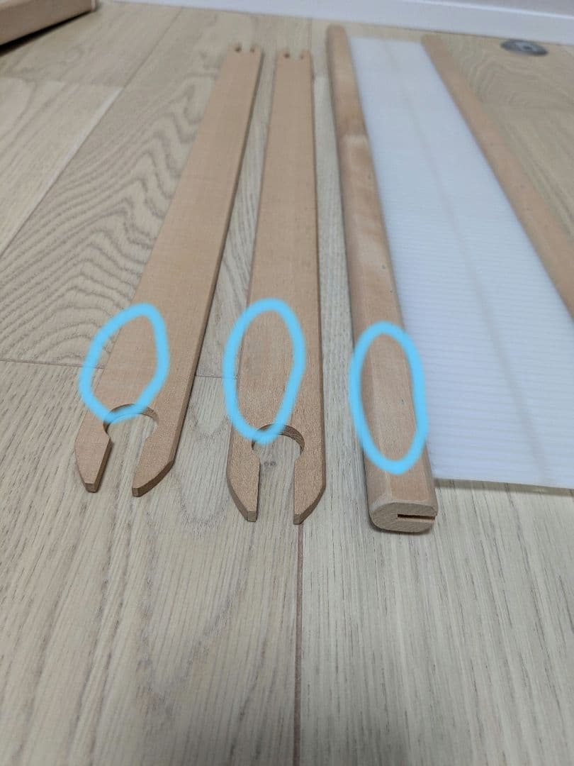 アシュフォード リジッドへドル60cm 卓上手織り機