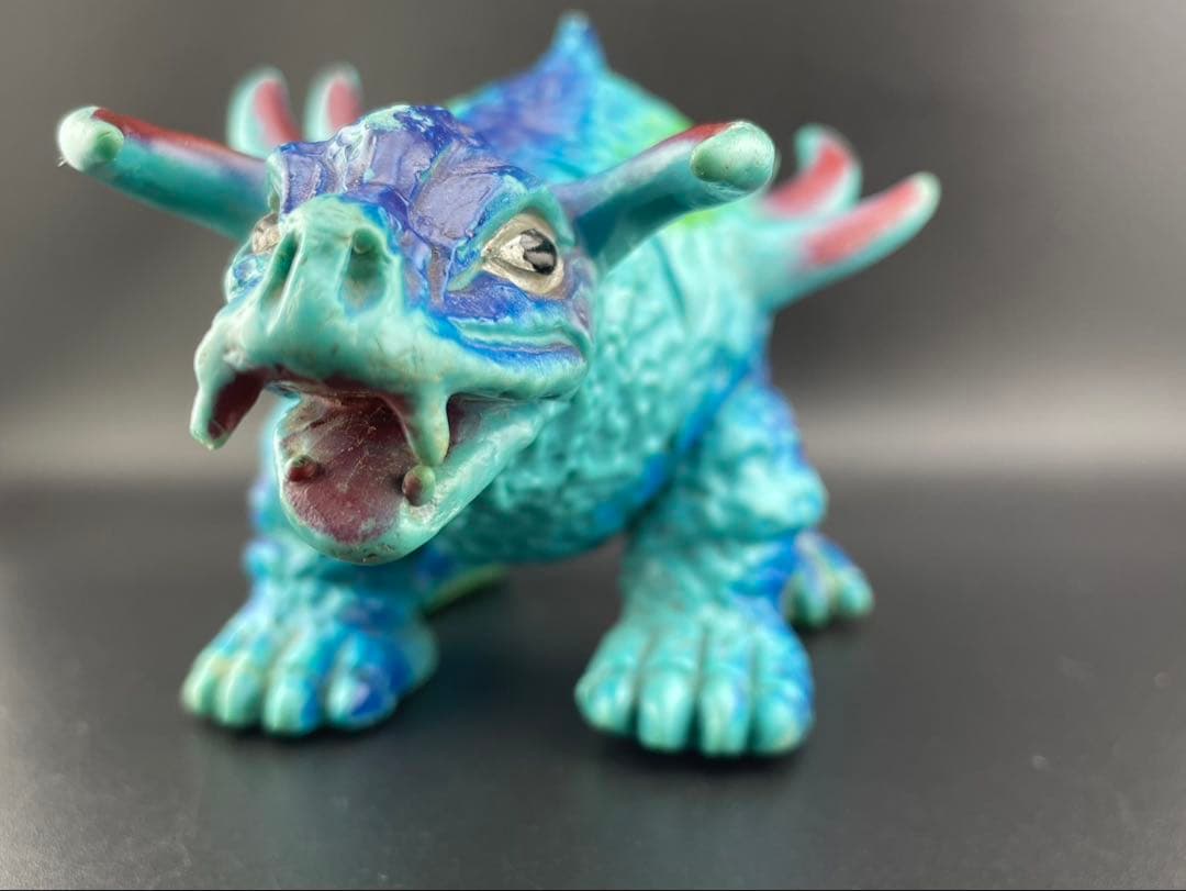 中古品】当時物マグネドン水色成型ブルマァク帰ってきたウルトラマン怪獣