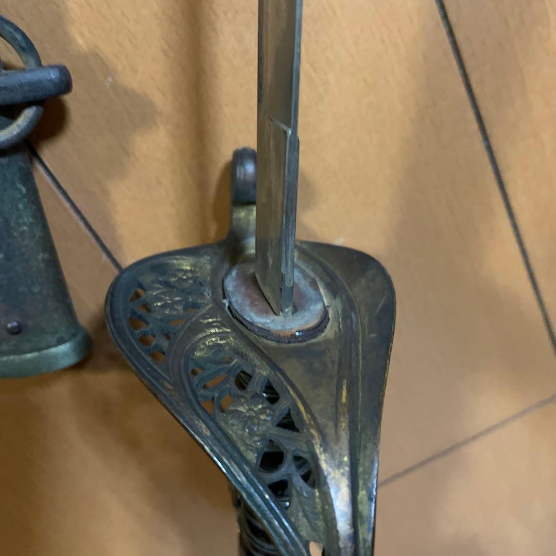 指揮刀、軍刀、刀、拵、サーベル、模造刀、骨董品、鍔、刀装具　匿名配送　即購入可