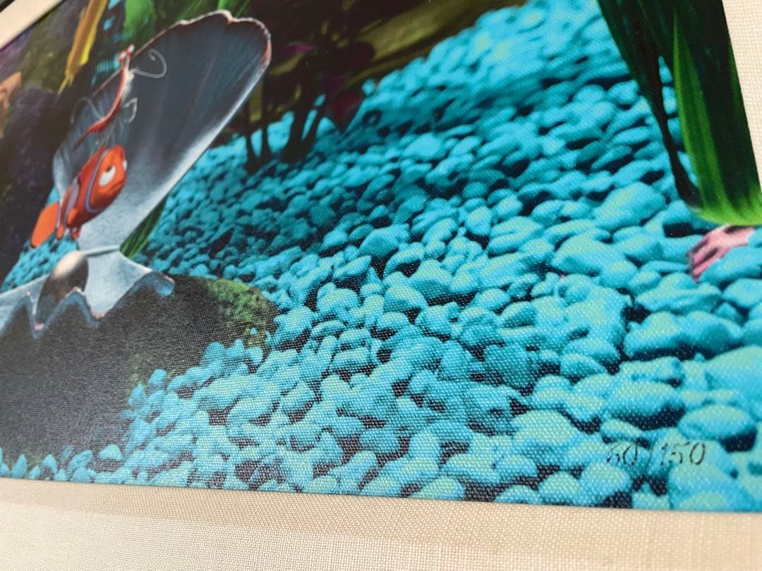 ファインディングニモ ファインアート 世界限定150 ディズニー