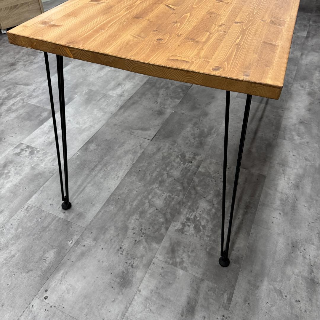 大阪市引取 無垢 天然木 幅160 ダイニングテーブル パソコンデスク 学習机