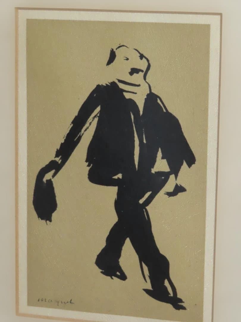 アルバートマルケ アート作品 2点 Hermana de San Vicente