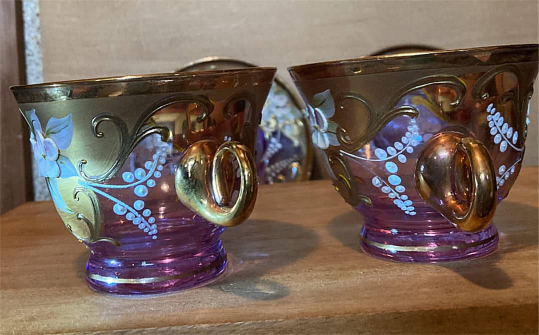 ベネチアングラス 天使 ミルフィオリ Murano く*使様 ベネチアンガラス