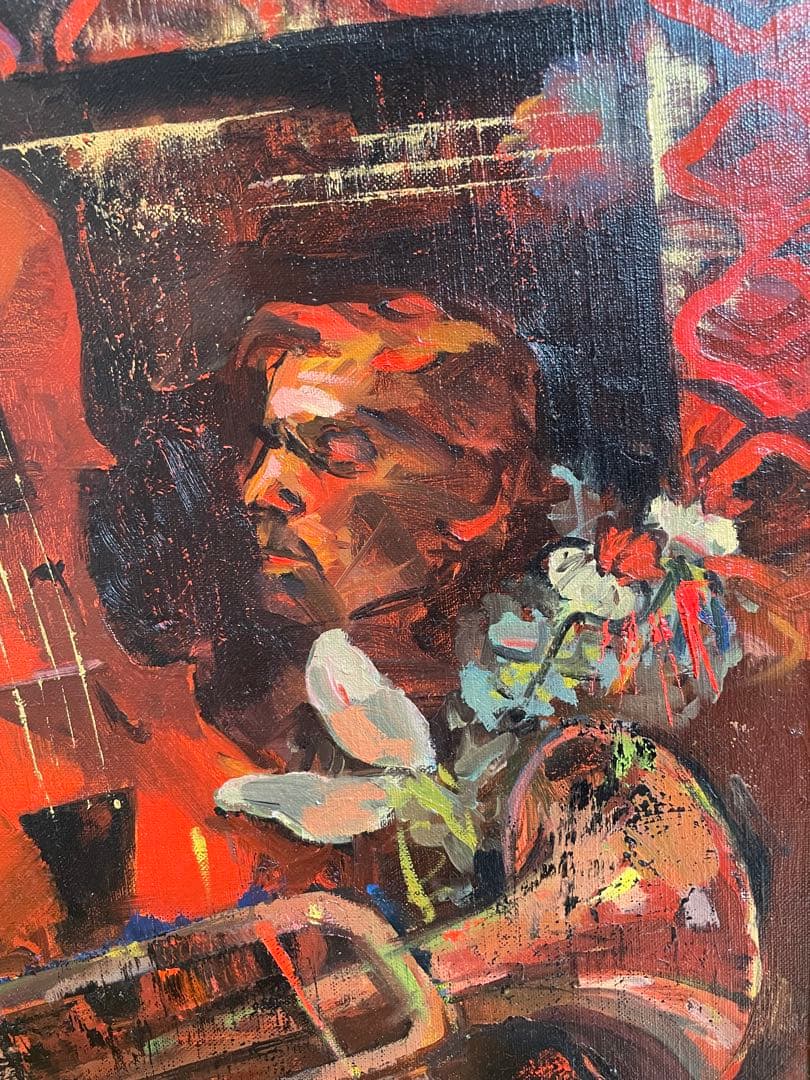 油絵絵画静物画インテリアart oil paintingカラヤンKarajan