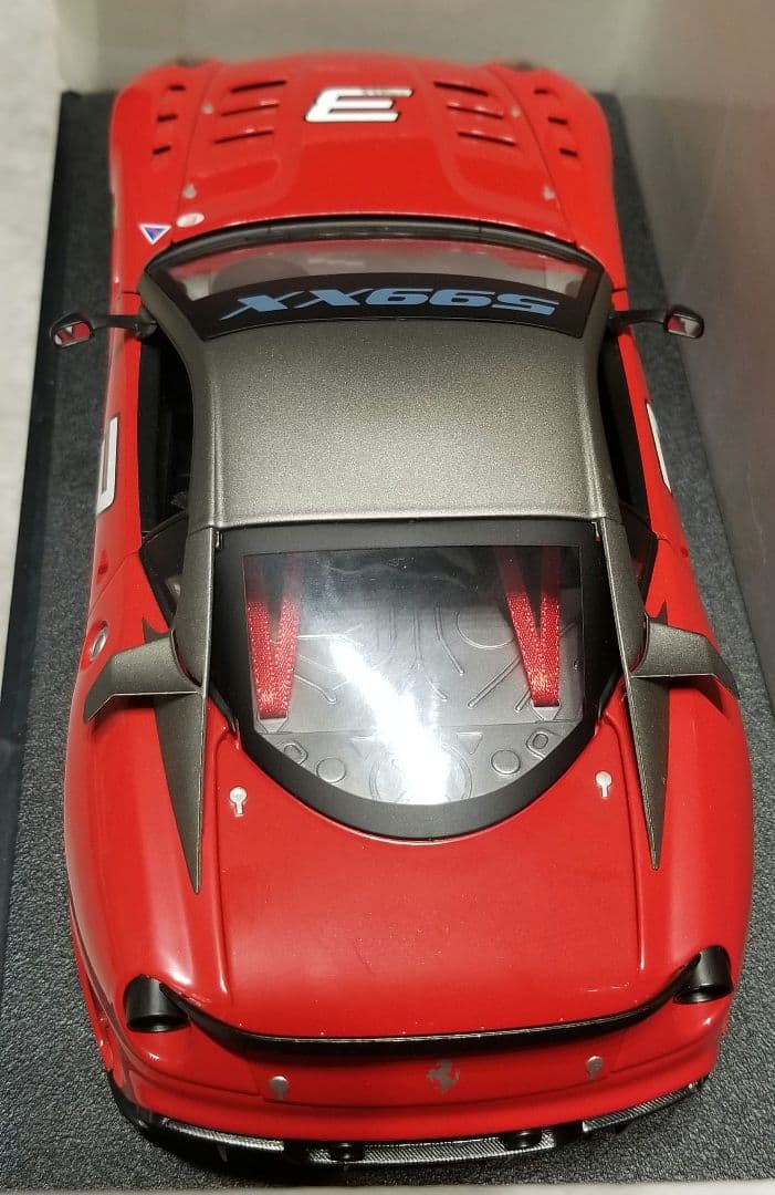 【レア美品】1/18 マテル フェラーリ 599XX 　ホットウィール