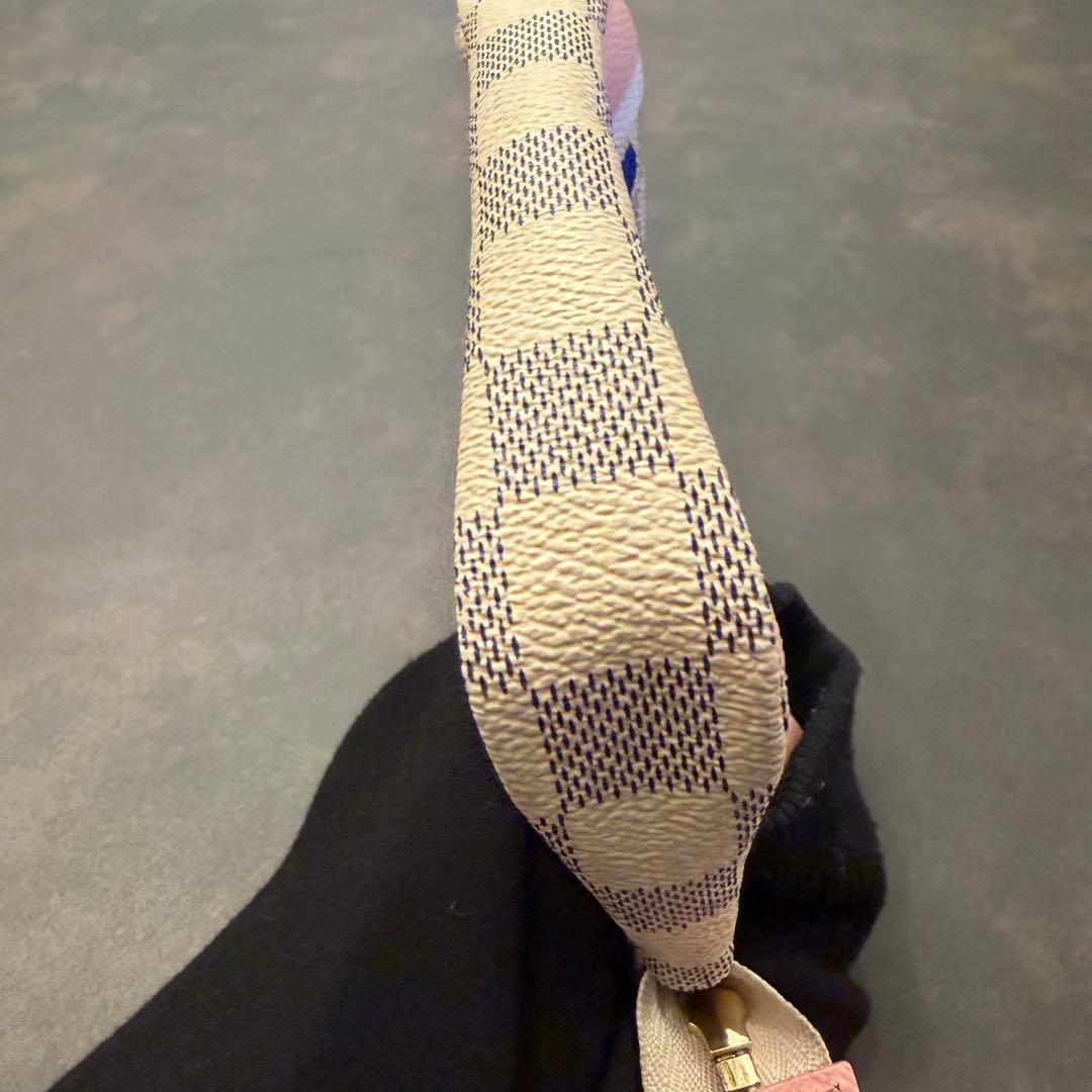 ルイ・ヴィトン ダミエ・アズール ミニ・ポシェット・アクセソワール