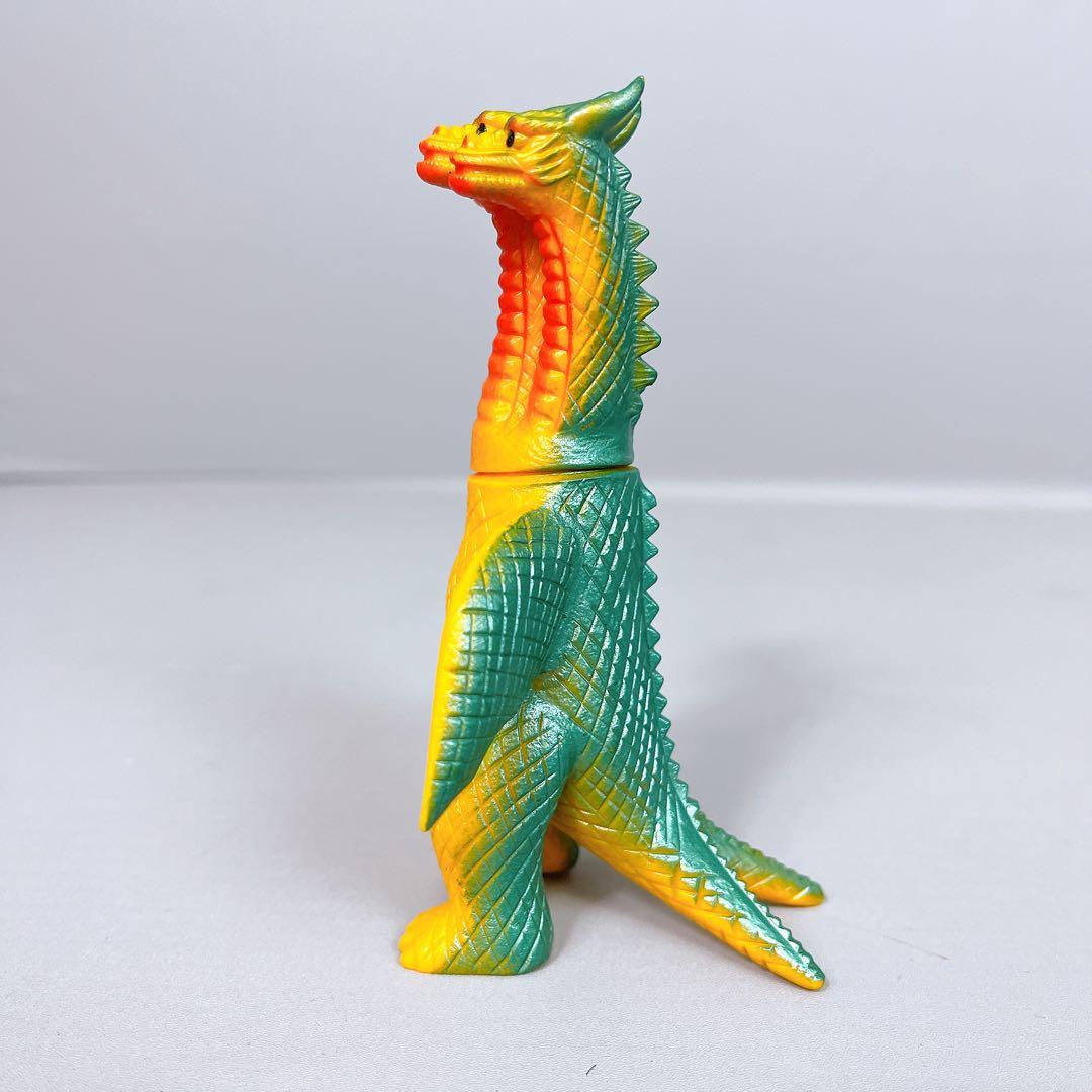 【激レアソフビ】当時物　ブルマァク　キングギドラ　ミドルサイズ　ツノ折れ無し