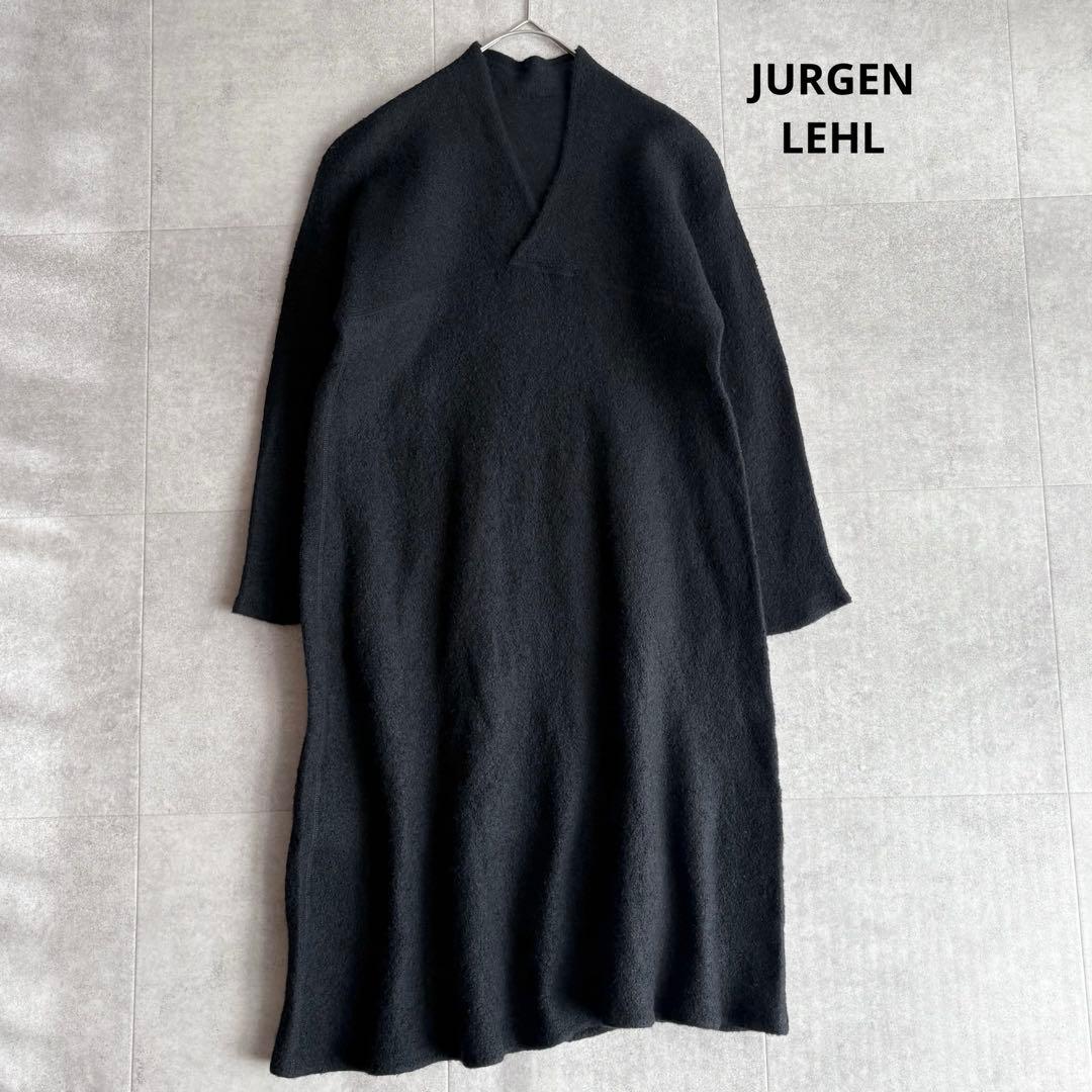 近年 ヨーガンレール ファインウールループ ワンピース黒 M - メルカリ