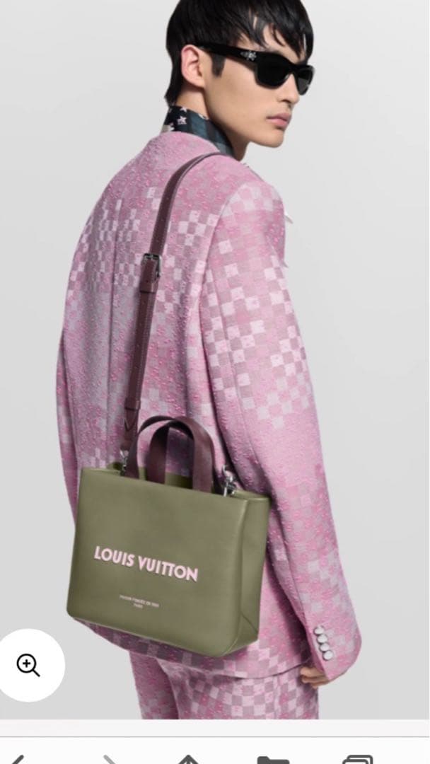 大人気❣️新作ルイヴィトンショッパートートMINI❣️自宅保管新品❣️カーキ