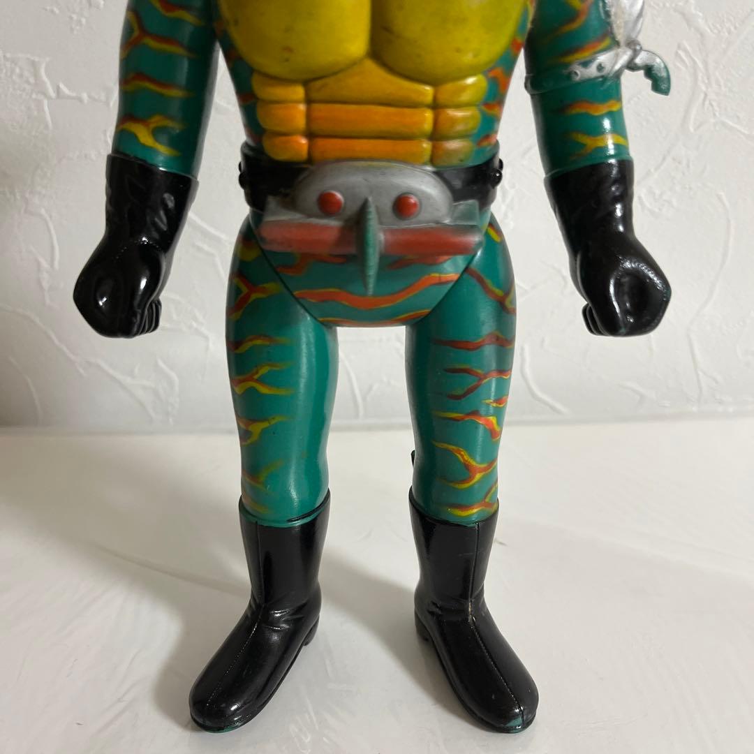 ⚠️激レア 仮面ライダーアマゾン 旧バンダイ ソフビ 昭和レトロ 当時