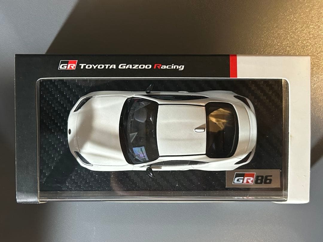 GR公式品】1/43 Spark トヨタ GR86 クリスタルホワイトパール