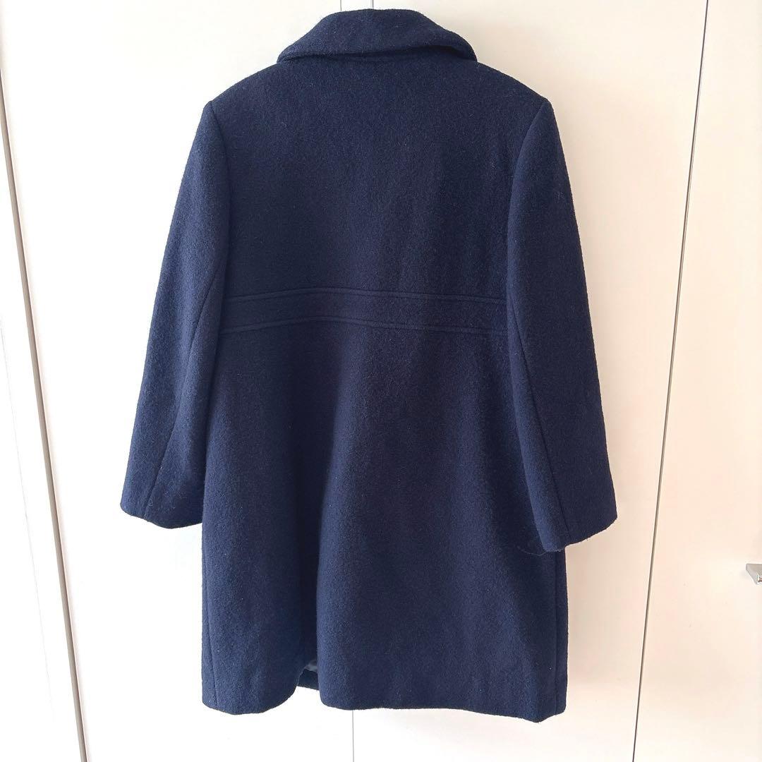 即日発送⭐︎MIKIHOUSE⭐︎ミキハウス ウールコート ネイビー受験 塾 120
