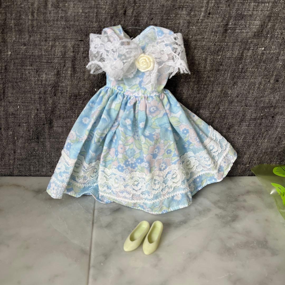 着せ替え人形 お洋服 ヴィンテージ ドレス カジュアル