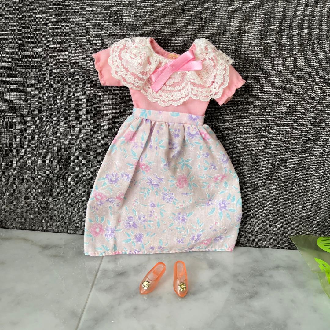 着せ替え人形 お洋服 ヴィンテージ ドレス カジュアル