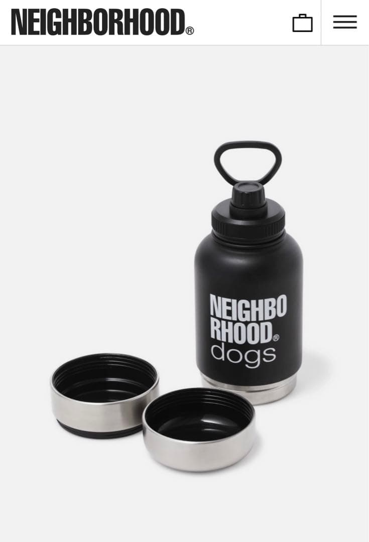 NEIGHBORHOOD DOG TRAVEL BOTTLE