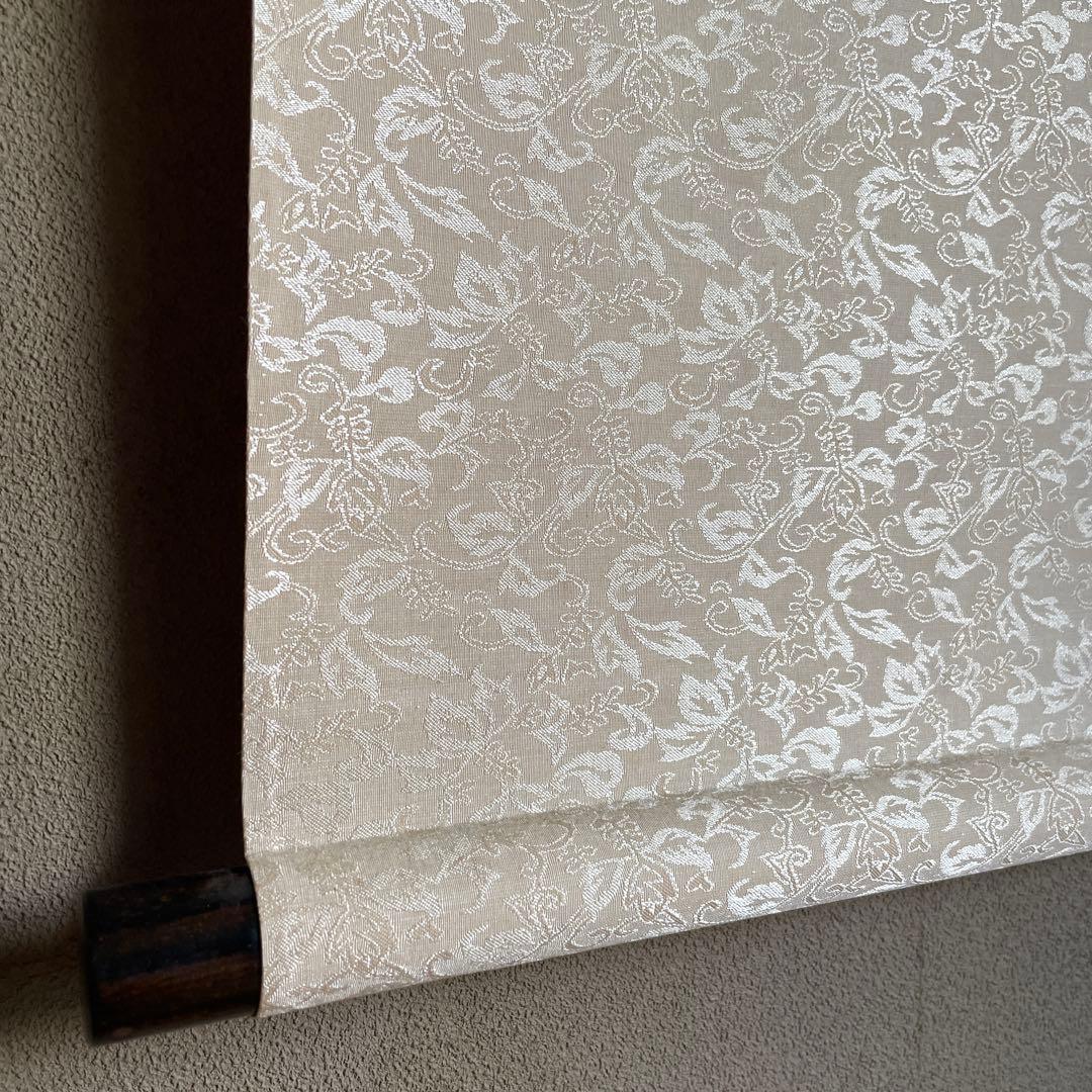 中国 掛け軸 飼鶴図 梁振洲 飼鶴図