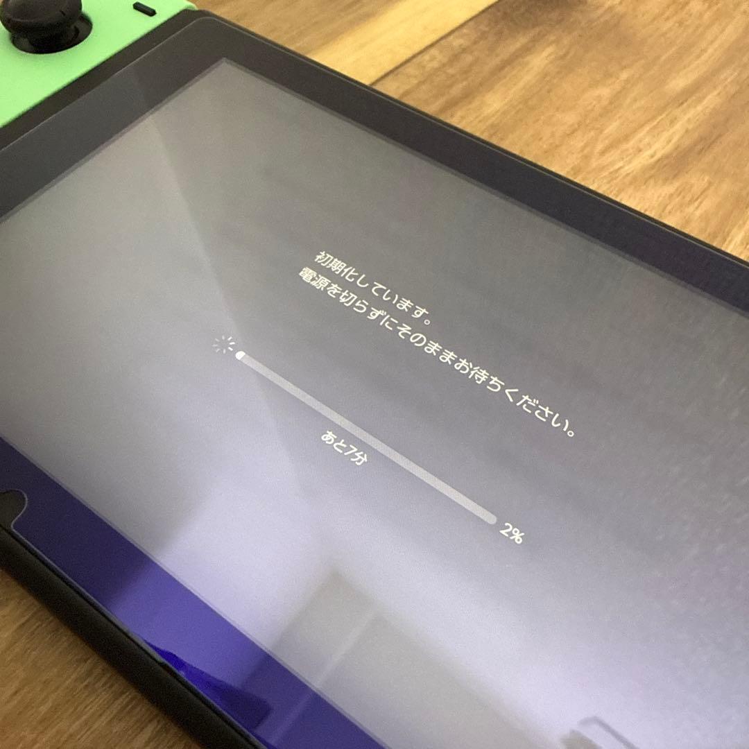 Nintendo Switch 本体 あつ森デザイン　携帯用ケース付き