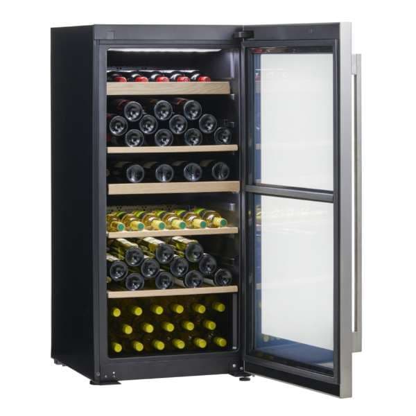 Haier ワインセラー ステンレス JQ-F206A-K ブラック