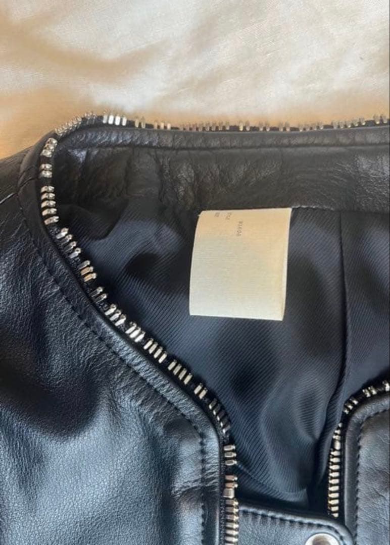 n.hoolywood ジップ ライダース 美品 N.HOOLYWOOD（レザージャケット