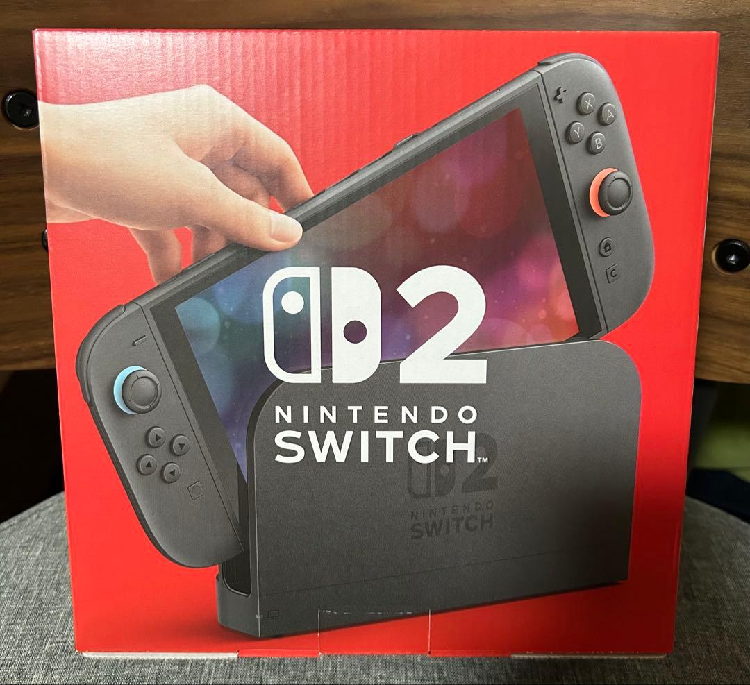 Nintendo Switch 2 本体 日本語対応　新品未使用　保証書付